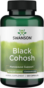 Swanson Black Cohosh (Standardized) 20 Milligrams 120 Capsules