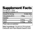 Body Mint Sport, Extra Strength Chlorophyll Deodorizing Supplement for Full Body Freshness, Aluminum-Free Plant-Based Internal Deodorant, Designed for Active and Athletic Lifestyles, 50 tabs