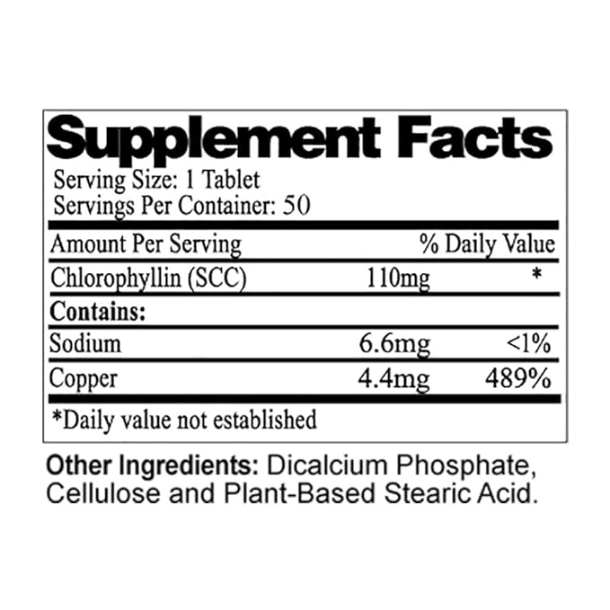 Body Mint Sport, Extra Strength Chlorophyll Deodorizing Supplement for Full Body Freshness, Aluminum-Free Plant-Based Internal Deodorant, Designed for Active and Athletic Lifestyles, 50 tabs