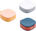 SUPVOX Portable Sealing Medicine Container 3pcs Mini Travel Pill Organizer Silicone Case with Lid, Moisture-Resistant Portable Storage Box for Daily and Outdoor Medication