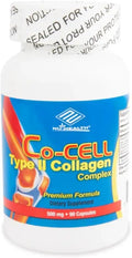 Co-Cell Type II Collagen Supplement | Hydrolyzed Chicken Cartilage with Chondroitin & MSM | Advanced Formula for Joint Care & Skin Support | 90 Capsules