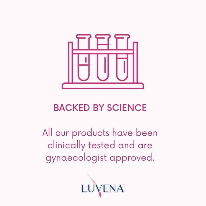 Luvena Personal Wash - Intimate Wash for Women - Gentle Feminine Wash to Help Moisturize and Resist Odor - pH Balanced, Vitamin E, Paraben Free - Gynecologist Tested - Sweet Pea Scented - (6.76 oz)