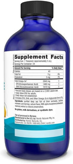 Nordic Naturals Ultimate Omega Liquid, Lemon Flavor - 4 oz - 2840 mg Omega-3 - High-Potency Fish Oil Supplement with EPA & DHA - Promotes Brain & Heart Health - Non-GMO - 24 Servings