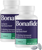 Bonafide Hot Flash and Night Sweats Relief (Thermella). — 2-Month Supply (120 Tablets)