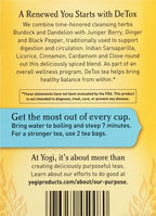 Yogi Organic Detox Tea, 16 ct