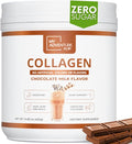 My Adventure to Fit Hydrolyzed Collagen Powder for Women - Grass Fed for Muscle Growth & Chocolate Collagen Protein Powder - Keto Collagen Powder for Joints & Gut Health - Chocolate Milk 420g