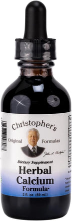 Christopher's Original Formulas Herbal Calcium Extract, Natural Bone Health Support, 2 oz