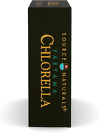 Source Naturals Yaeyama Chlorella Box 200 mg Freshwater Green Superfood, Plant-Based B12-300 Tablets