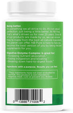 Nbpure Vegan Digestive Enzyme Complex – Daily Bloating, Gas, & Food Digestive Support for Women & Men – 12 Enzymes & 3 Herbs – Lactase, Protease, Lipase, Ginger, Cinnamon, Peppermint + More
