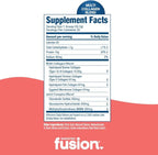 Bariatric Fusion Strawberry Banana Multi Collagen Protein Powder | Plus Joint Support Complex of MSM and Glucosamine | Dairy, Gluten & Soy Free | Non-GMO | 30 Servings