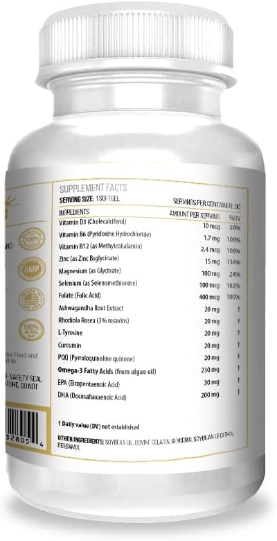 ACTIF Pituitary Mega Support with 10+ Advanced Factors - Non-GMO, Fast-Acting, Made in USA, 90 Count