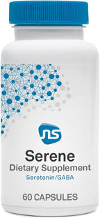 Neuroscience Serene - Sleep Aid Without Melatonin - Emotional Support Supplement with 5-HTP, Calcium, and B Vitamins for Serotonin Balance and Healthy Sleep Cycles (60 ct)