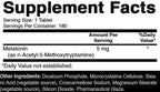 Oxify Melatonin 5 mg | 180 Tablets | Gluten-Free, Non-GMO | Supplement Made in USA