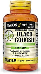 Mason Natural Black Cohosh Capsules - 60 ct, Pack of 6