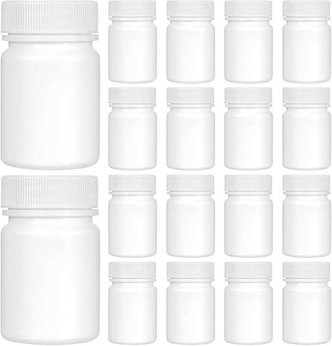 Lurrose Portable Moistproof Pill Case 50Ml Waterproof Pill Organizer Compact Container for Travel and Daily Medication Storage
