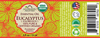 US Organic 100% Pure Eucalyptus Essential Oil (Globulus) - USDA Certified Organic, Steam Distilled - W/Euro droppers (More Size Variations Available) (15 ml / .5 fl oz)