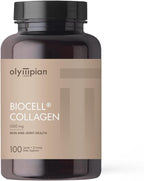 Olympian Labs Biocell Collagen II 1500mg Supplement Capsules Non-GMO, Gluten-Free, Allergan-Free - Supports Skin & Joint Health and Cartilage Producing Cells - 100 Capsules (33 Day Supply)