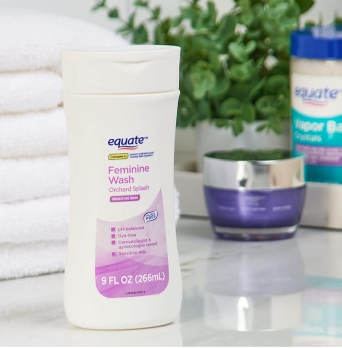 Equate: Feminine Wash Sensitive Skin Skin Care, 9 fl oz