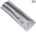 500 Pack 1.57x5.5 inch (Inside Size 1.18x5.1 inch) Heat Seal Sample Pouch Thickened Mylar Foil Bag for Toiletries Travel Packets Single Serving Coffee Powder Condiments Food Storage Containers