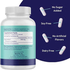 BESTVITE ButyraBoost 300mg Tributyrin Complex (60 Vegetarian Capsules) - No Stearates - Vegan - Non GMO - Gluten Free - Butyrate Gut Health Supplement