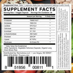 Truvani Digestive Enzymes | 9 Enzyme Blend | Digestive Support | Reduce Bloating | Increased Nutrient Absorption | Non-GMO Capsules| 30 Day Supply