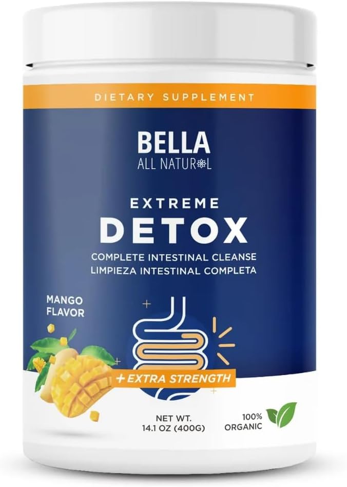 Bella All Natural Extreme Detox Powder (Mango)
