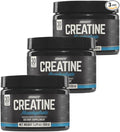 ONNIT Creatine Monohydrate Powder – IGEN™ Non-GMO Tested, 5g Premium Creatine for Muscle Strength, Power & Lean Mass, Supports Brain Health & Cellular Energy, Unflavored, 30 Servings, 5.29 oz 3-Pack