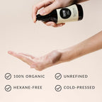 Edens Garden Organic Castor Oil – Cold Pressed, Unrefined, Hexane-Free & 100% Pure Therapeutic Grade – Carrier Oil for Nails, Cuticle, Hair Growth, Eyelashes, Eyebrows, Skin & Scalp 118 ml (4 fl oz)