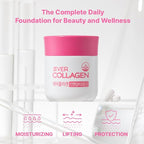 Ever Collagen in&UP Biotin Cell, Low Molecular Marine Fish Collagen Peptides Tablets with Vitamin Selenium Supplements - Healthy Skin, Hair, Nail for Women - Antioxidant Supplement