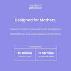 Prenatal Probiotics for Women | 30 Billion CFU, 17 Strains + Organic Prebiotics | Supports Digestion, Gut & Immune Health for Mom & Baby | Womens Probiotic for Pregnancy & Lactation | Vegan Capsules