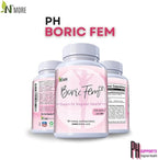 N'More Boric Acid Vaginal Suppositories with Applicator - 100% Pure Made in USA - Boricfem Support Vaginal Health (One) (60 Count (2 Pack), Boric Acid Suppositories)
