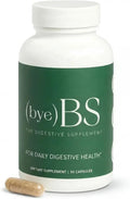 Bloating Relief & Digestive Support Capsules – Psyllium Fiber, Peppermint, Slippery Elm & L-Glutamine – Daily Gut Health Supplement for Regularity & Comfort