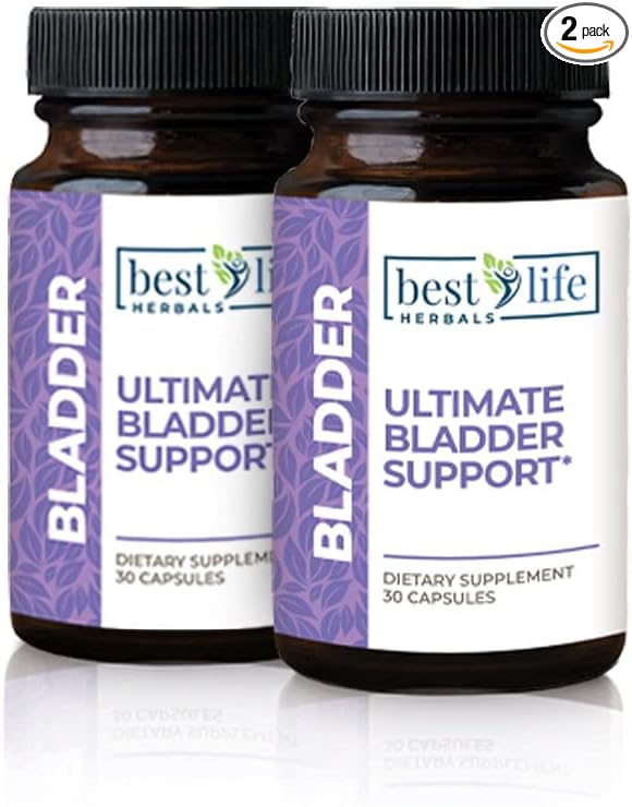 Ultimate Bladder Support - Dietary Supplement - 2 Bottle Supply - Restore Your Freedom and Confidence for Good