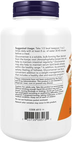 NOW Foods Supplements,Glucomannan (Amorphophallus konjac) Pure Powder,Supports Regularity*,Healthy Weight Management*,8 Ounce,(Pack of 2)