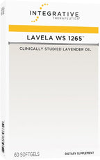 Integrative Therapeutics Lavela WS 1265 - Silexan Supplement for Sleep & Stress Support* - Lavender Essential Oil - 60 Softgels (60 Servings)
