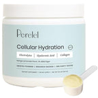 Perelel Hydration Powder, Electrolyte Supplement with Collagen & Hyaluronic Acid, Mango Lemonade Flavor, Soy & Gluten Free, Non GMO, No Added Sugar, 28 Servings
