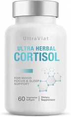 Cortisol Supplements for Women and Men, 60 Count Cortisol Reducer with Ashwagandha, Support Hormone Balance, Stress & Sleep