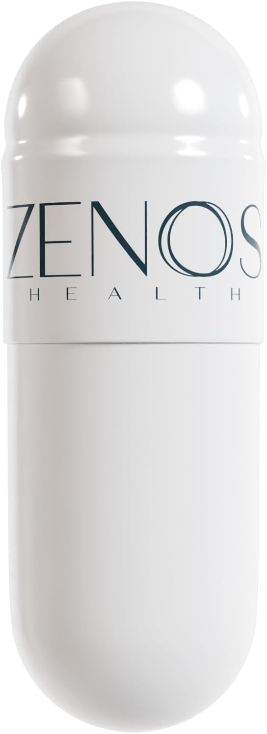 Zenos Health MuscleZen Muscle Builder for Men – ATP Supplements for Strength – Muscle Supplements for Super Recovery – Clear Muscle Support for Lean Muscle Growth - Made in USA, 180 Caps