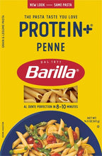 Barilla Protein+ (Plus) Penne Pasta,14.5 Ounce - plant based - Made from Lentils,Chickpeas & Peas - Non-GMO,Kosher Certified,(Pack of 4)