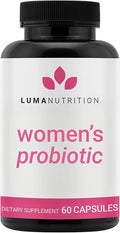 Luma Nutrition Probiotics for Women with Prebiotics - 50 Billion CFU Per Serving - Formulated for Digestive, Immune & Feminine Support - 60 Capsules, 30 Servings