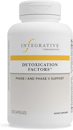 Integrative Therapeutics Detoxification Factors - Liver Supplement for Detoxification Pathway Support* - Includes Vitamins A & C - Dairy-Free - 120 Capsules (60 Servings)