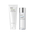 ROVECTIN 2-Step Hydrating & Calming Set – Aqua Hyaluronic Essence & Calming Lotus Cream with Niacinamide, Deep Moisturizing, Plumping, and Soothing Daily Routine, Vegan Korean Skincare Set