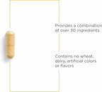 Integrative Therapeutics Detoxification Factors - Liver Supplement for Detoxification Pathway Support* - Includes Vitamins A & C - Dairy-Free - 120 Capsules (60 Servings)
