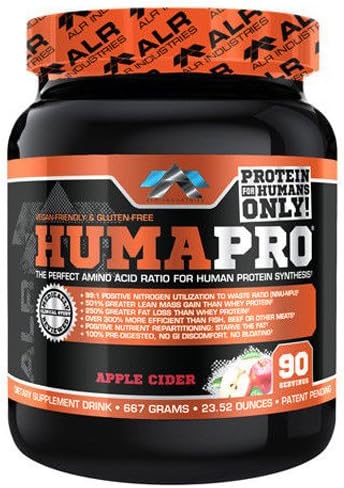 Humapro, Protein Matrix Formulated for Humans, Waste Less. Gain Lean Muscle, Apple Cider - 667g(23.52 oz)