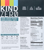 KIND ZERO Added Sugar Bars,Dark Chocolate Nuts and Sea Salt,Keto Friendly Snacks,Gluten Free,5g Protein,5 Count (Pack of 2)