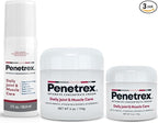 Penetrex Daily Care Trio Bundle - Arnica, Vitamin B6 & MSM (2 Oz., 3 Oz., 4 Oz.)