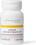 Integrative Therapeutics Lipase Concentrate-HP - Enzyme Supplement for the Digestion of Fats - Nutrient Absorption & GI Tract Health Support* - Dairy-Free & Vegan - 90 Count (45 Servings)