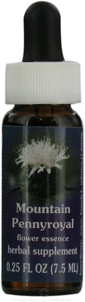 Flower Essence Services Supplement Dropper, Mountain Pennyroyal, 0.25 Ounce