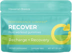 SGC Recover Gummies – 600mg BCAAs + Antioxidants – Fast-Acting Post-Workout Support for Muscles & Energy – On-The-Go Packets – Hawaiian Breeze Flavor
