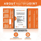 Nutra Tea NutraJoint – Joint Care Tea – Arthritis Support Blend – Curcumin, Green Tea and Piperine – 40 Enveloped Tea Bags – Herbal Infusion – 2 Pack